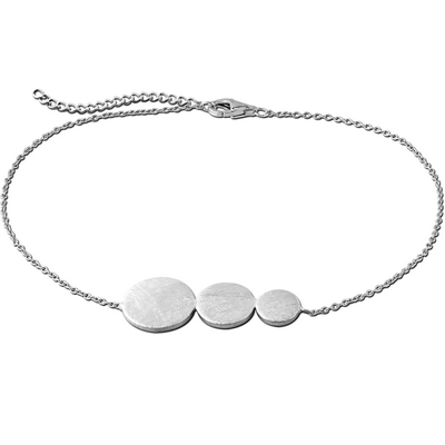 STERLING SILVER 925 BRACELET - TRIPLE CIRCLE