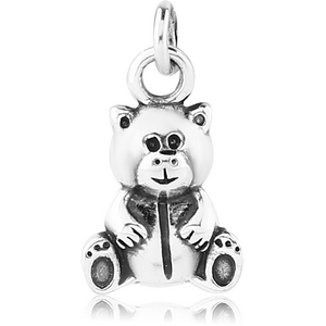 STERLING SILVER 925 CHARM - BEAR