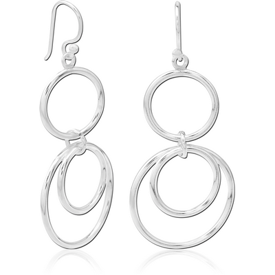 STERLING SILVER 925 EARRINGS PAIR