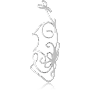 STERLING SILVER 925 EAR CUFF - VINES