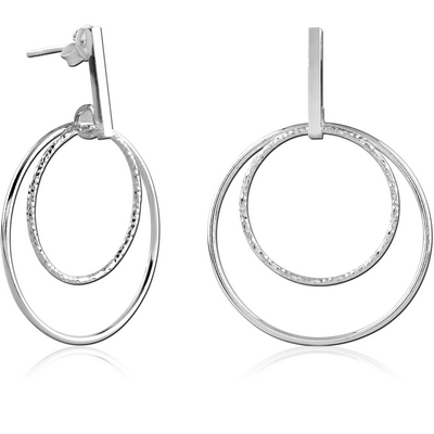 STERLING SILVER 925 EAR STUDS PAIR