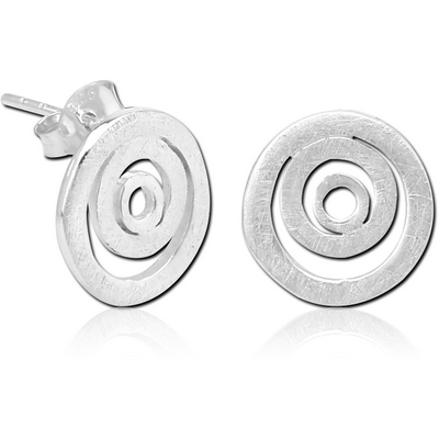 STERLING SILVER 925 EAR STUDS PAIR