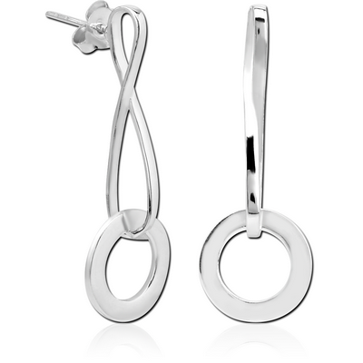 STERLING SILVER 925 EAR STUDS PAIR