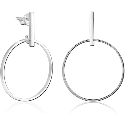 STERLING SILVER 925 EAR STUDS PAIR