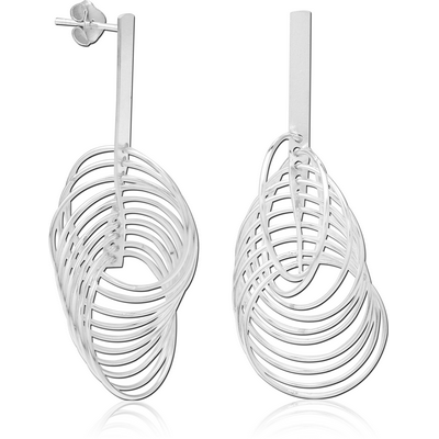 STERLING SILVER 925 EAR STUDS PAIR