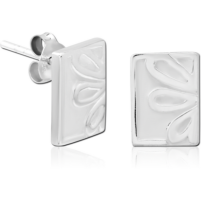 STERLING SILVER 925 EAR STUDS PAIR