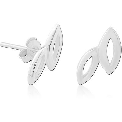 STERLING SILVER 925 EAR STUDS PAIR