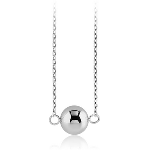 STERLING SILVER 925 NECKLACE WITH PENDANT - BALL