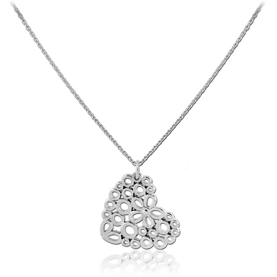 STERLING SILVER 925 NECKLACE WITH PENDANT - HEART