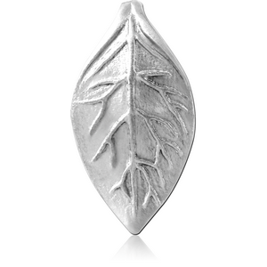 STERLING SILVER 925 PENDANT - LEAF