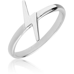 STERLING SILVER 925 RING - LIGHTNING