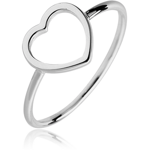 STERLING SILVER 925 RING - HEART