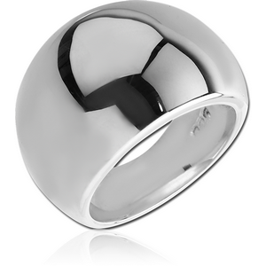 STERLING SILVER 925 RING - ROUND TOP