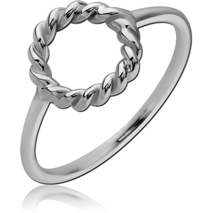 STERLING SILVER 925 RING - CIRCLE