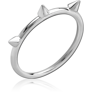 STERLING SILVER 925 RING - CONE