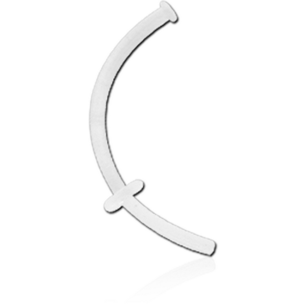 STERILE BIOFLEX CURVED RETAINER MICRO LABRET WITH DISC