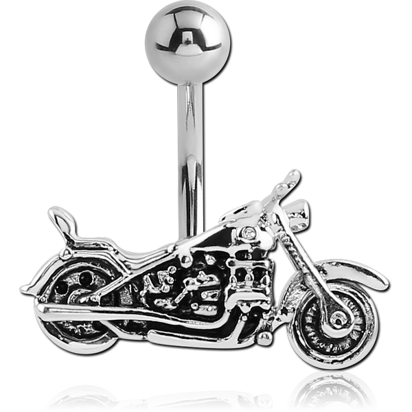 Harley davidson belly hot sale button rings