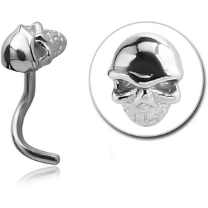 Skull deals nose stud